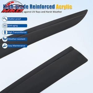 Pare-soleil de fenêtre à profil bas pour Toyota Venza 21-24, style adhésif, déflecteurs de pluie - Product Image 4