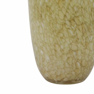 Vaso di fiori in vetro a forma ovale per soggiorno, camera da letto, ufficio, decorazione da tavolo, elegante complemento d'arredo per la casa - Product Image 5