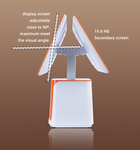 Système de point de vente Android tout-en-un le plus récent, 2 Go de RAM/32 Go de SSD, écran tactile double tactile à 10 points, écran client pour la restauration et la vente au détail - Product Image 4