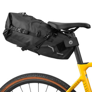 Bolsa de Selim Impermeável Rhinowalk 11L, Bolsa de Armazenamento Durável em TPU para Bicicleta de Estrada, <span class=keywords><strong>MTB</strong></span>, Deslocamento e Ciclismo - Product Image 1