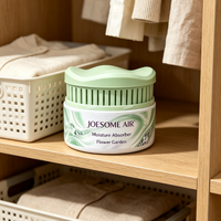 OEM ODM Absorbeur d'humidité Déshumidificateur 500ml Écologique Parfum Lavande Jasmin Parfum Personnalisé Marque Privée Vente en Gros Pot pour Placard