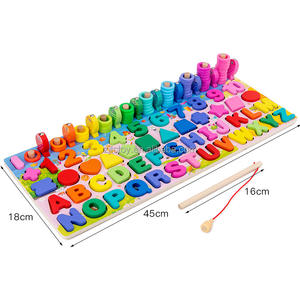 Giocattoli educativi Montessori per <span class=keywords><strong>bambini</strong></span> <span class=keywords><strong>gioco</strong></span> di matematica da tavolo in legno <span class=keywords><strong>pesca</strong></span> forme digitali educazione precoce regali per la prima educazione per - Product Image 5