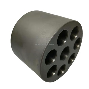 Gusseisen Hydraulikzylinder-Block A6ve80 Axial für Baumaschinen Hydraulikmotor-Pumpen - Product Image 1