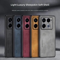 Étui de protection professionnel uni en nubuck mat, texture fine, sensation agréable au toucher, pour Infinix Note 40 Pro 5G 40 Pro Plus