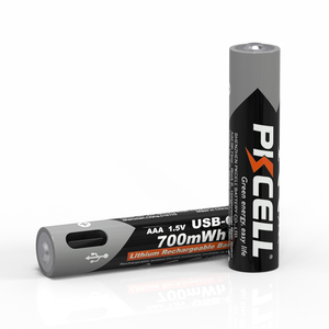 מכירה חמה 1.5 aaaa ליתיום נטענת 700mwh aaaaa סוללות usb טעינה li-ion עם יציאת סוג-c - Product Image 2