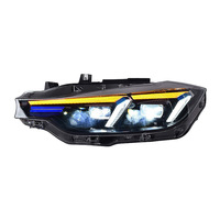Ensemble de phares LED complets pour BMW Série 3 F30 F35 2013-2018, clignotants séquentiels, feux de jour DRL, kit de modernisation des phares avant