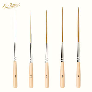 Ensemble de 5 pinceaux à détails fins Xin Bowen, pointe <span class=keywords><strong>extra</strong></span> longue, pinceau à détails pour artiste - Product Image 1