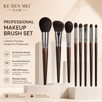 Ensemble de pinceaux à maquillage à poils doux, kit de pinceaux cosmétiques de luxe pour marques cosmétiques, fournisseur en gros OEM et étiquette privée