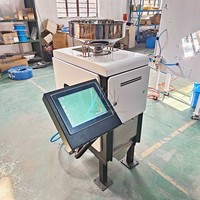 HCS100 mesin penyortir warna, Mini portabel bisa digerakkan 50-150kg/jam CCD biji lada rapa, biji kopi, penyortir warna