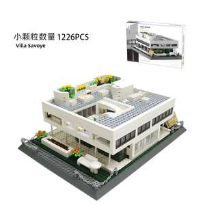 Modelo Arquitectónico en Miniatura Fallingwater, Juego de Bloques de Construcción DIY, Juguete Educativo de Construcción de Monumentos de Plástico para Niños - Product Image 5