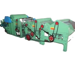 Machine de recyclage d'ouverture de déchets pour le fil Tearig/vêtements/coton/denim/vêtement/jute/jeans/t-shirt/bonneterie/fibre