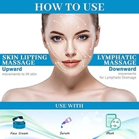 2 pièces/paire, grandes boules de glace en cristal pour le visage, globes de glace rafraîchissants, massage du visage et des yeux, soin de la peau