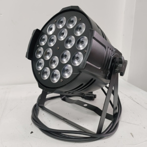 Faro <span class=keywords><strong>LED</strong></span> Slim Par 18*10W RGBW DMX512 per Palcoscenico, Spettacoli DJ, <span class=keywords><strong>Discoteca</strong></span>, Bar, Luci a Fascio IP20 per Club, DJ, <span class=keywords><strong>Discoteca</strong></span> - Product Image 2