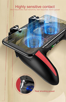 SYYTECH kipas pendingin Gamepad ponsel, Joystick Trigger L1 R1 untuk Pubg Gaming, tombol ekspansi pegangan