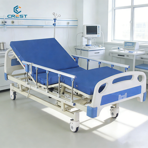 L'usine produit des équipements hospitaliers de haute qualité, y compris des lits d'hôpital manuels à 3 manivelle et des lits médicaux pour patients. - Product Image 1