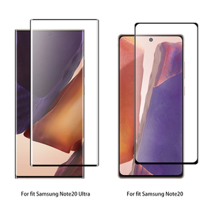 2020 nuevo modelo completa curvo de cristal templado Protector de pantalla para <span class=keywords><strong>Samsung</strong></span> Nota 20 - Product Image 6