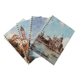 Coda d'oro rilegatura a spirale Custom Tomoe carta fiume Art Sketchbook con pagine bianche a righe A5/A6/A7 taglie pianificatori diario taccuino - Product Image 5