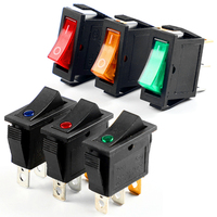 Interrupteur Led T85 Spst ou Dpst à bascule/Kcd3 interrupteur 12 Volts marche/arrêt étanche 2/3 broches Tuv Cqc Cb Ce