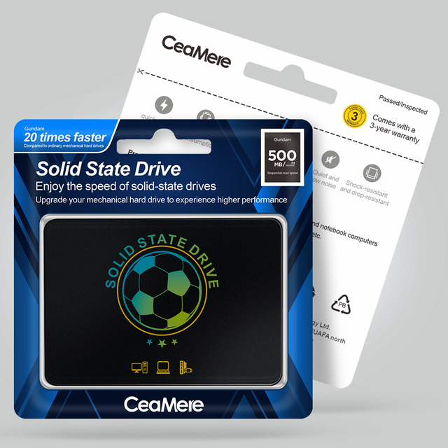 Factory Wholesale SSD Internal Solid State Disk Hard Drives SATA3 2.5 Inch 120GB 240GB 480GB 960GB  1TB Hard Disk for Desktop