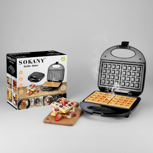 Elettrico 110V SK-113 Waffle Mini rotante elettrodomestico da cucina per la prima colazione di cottura all'ingrosso - Product Image 2