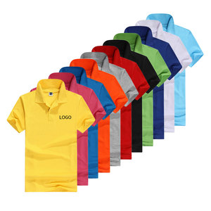 Wholesale Solid Color Personalized Polo Shirt Cotton Custom Printing Work Polo Shirt Men's Polo Shirt with logo