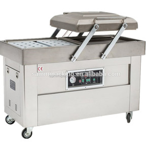 Más nuevo doble cámara de vacío máquina de embalaje para el arroz satisfacer carne - Product Image 2