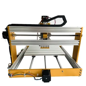 Enrutador de madera CNC 3040, máquina de grabado de 3 ejes, láser/2 en 1 husillo, equipado con nueva caja de Control multifunción GRBL