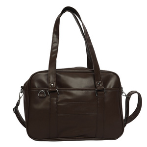 Japanese Style College Style JK Uniform PU Women's Crossbody Handbag Three Straps <strong>Solid</strong> Color Student <strong>Bag</strong> - Product Image 5