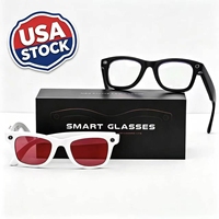 Lunettes Intelligentes d'Enregistrement SANVENT GS4 MAX (Stock US) avec Caméra Vidéo 8MP, Enregistrement Audio, IA ChatGPT et Double Lentille ODM 2026