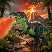 CQZNRC Dinosaurio T-Rex de Juguete con Control Remoto, 2.4G, con Luces y Sonido, Camina de Forma Mecánica, para Niños