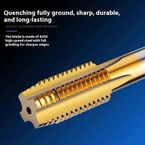 HSS Links gewinde bohrer Gerade Flöte Matrize für Edelstahl-Umkehr gewindes ch neiden Spiral flöte CNC-Maschinen gewindes ch neiden - Product Image 3