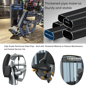 Máquina Multifuncional de Gimnasio Comercial, Combo de Extensión y Curl de Piernas, <span class=keywords><strong>Press</strong></span> de Pecho y Prensa de Piernas, Equipo Completo - Product Image 2