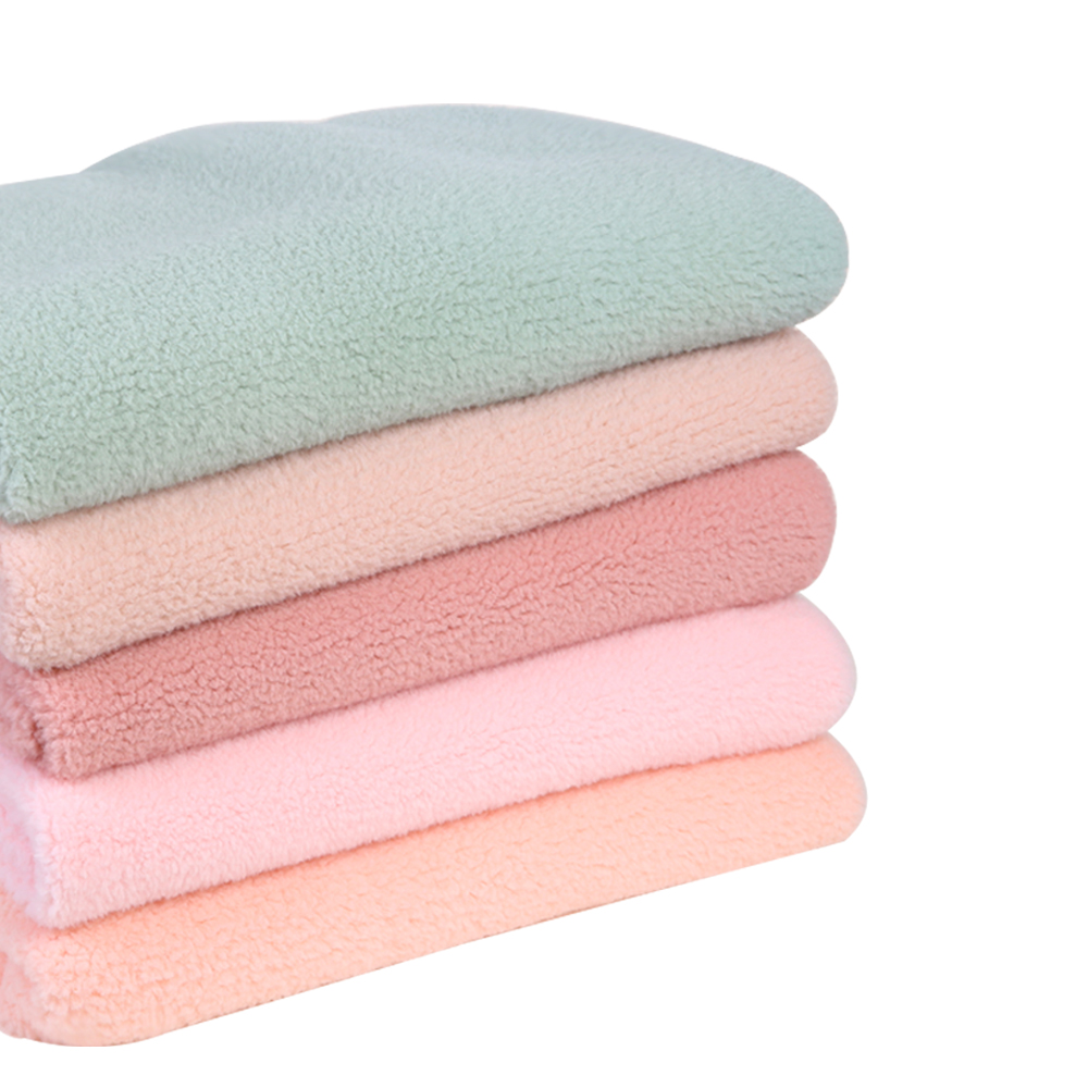 Factory Direct Sale Plush Fabric Curly Wool Faux Fur Polyester Fabric For Slippers Scarfs Hats