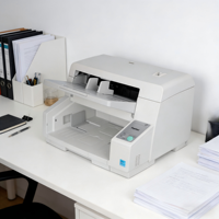 Escáner de Documentos CIS de Alta Velocidad 5076H A3 con Resolución Óptica de 600x600dpi para Digitalización de Archivos