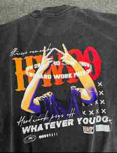 Camiseta de Algodón 100% Personalizada al por Mayor con el Logotipo de su Marca, Camiseta Lisa para Hombre, Camisetas Casuales para Hombre - Product Image 3