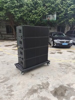 Sistema de Altavoces Line Array Activos de 3 Vías Admark con Doble Woofer de 12 Pulgadas