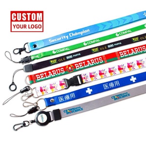 Lanière de plongée personnalisée avec outil de sublimation en polyester pour impression offset et sérigraphie personnalisée Sangle de cou - Product Image 6