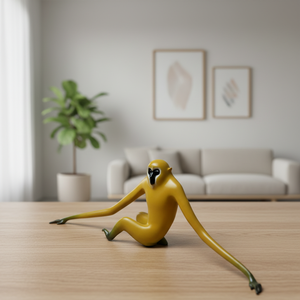 “猿猴沐浴在第一道阳光中”青铜雕塑 - Product Image 6