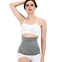 Ceinture de maintien post-partum Youjie OEM/ODM en bambou respirant, réglable et élastique, personnalisable en couleur