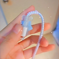 Pelindung Kabel Pengisi Daya iPhone Laris Manis, Pelindung Charger Ponsel Universal Anti Gores