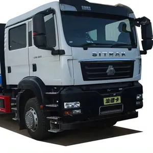 6X4 Garbage truck Container garbage collection Clean up garbage collector Transport vehicles drive left and right