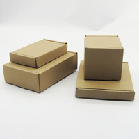 Logotipo de caja móvil de envío corrugado Kraft personalizado-Cartón de correo de papel impreso con especificaciones de lámina