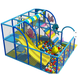 Küçük boy çocuk kale oyun parti bölge çocuklar slayt kapalı oyun alanı ekipmanları çelik yumuşak oyun alışveriş merkezi - Product Image 3