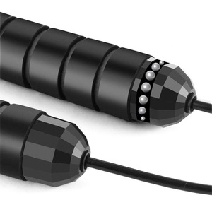 เชือกกระโดดออกกำลังกายแบบปรับได้พร้อมโลโก้สั่งทำสำหรับขายส่ง - Product Image 4