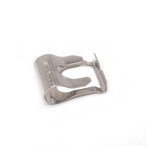 Clip en U à ressort personnalisé métal plat industriel en acier inoxydable pinces à ressort de retenue pièces de chauffage pièce de capteur de température - Product Image 1