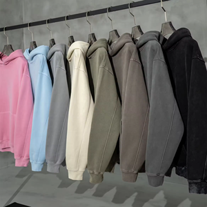 Custom Heavy Weight 500 Gsm Drop Shoulder Hoodies <strong>Men</strong> Sweatshirt High Quality Fleece Cotton Oversized Pullover <strong>Hoodie</strong> <strong>Men</strong> - Product Image 1