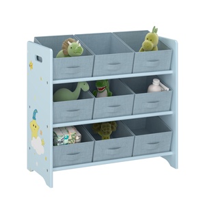 Estante de almacenamiento <span class=keywords><strong>para</strong></span> niños <span class=keywords><strong>para</strong></span> <span class=keywords><strong>juguetes</strong></span> y libros, organizador de almacenamiento de <span class=keywords><strong>juguetes</strong></span> <span class=keywords><strong>para</strong></span> sala de juegos, estante de almacenamiento de madera <span class=keywords><strong>para</strong></span> niños de 3 niveles - Product Image 3