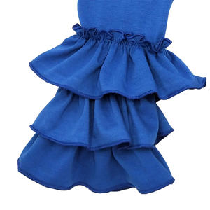 Leggings à volants pour filles, couleur unie, pantalons pour enfants, leggings pour bébé, vente en gros - Product Image 5