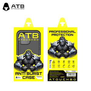 ATB thương hiệu da cảm thấy màu sắc thạch Khỉ đột Vua TPU chống sốc Frosted trường hợp điện thoại cho <span class=keywords><strong>iPh</strong></span> 15 loạt đầy đủ - Product Image 6