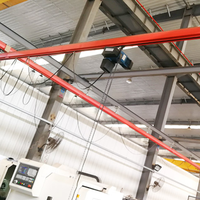 Système de chariot de pont roulant sur rail pour modèles réduits, capacité 1T/2T, composants essentiels du moteur, hauteur de levage 25m, tension 220V-660V